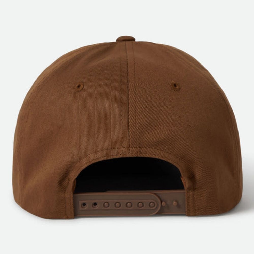 Brixton Brown Cap With Black Patch - image 2